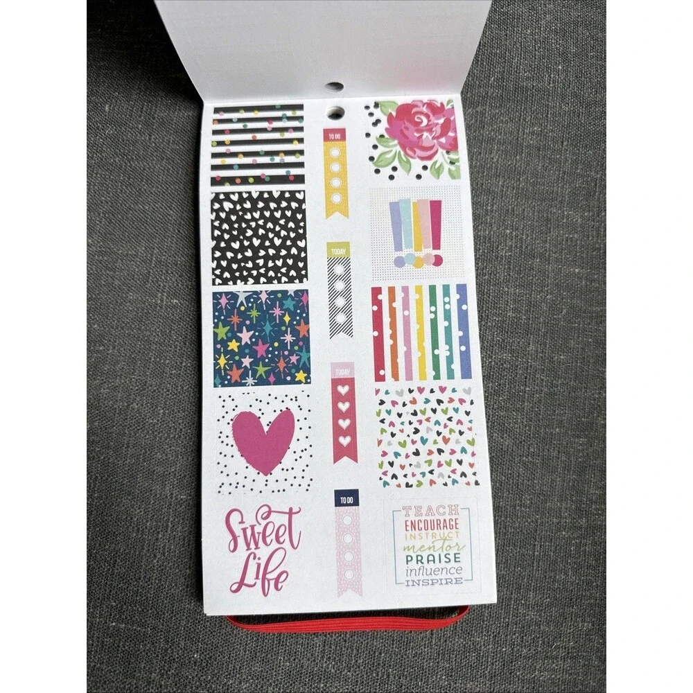 Set Of 2 The Happy Planner Teachers Rule Sticker Book 786 Pieces NEW